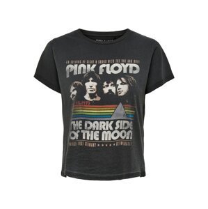 ONLY Tričko 'Pink Floyd'  zmiešané farby / čierna