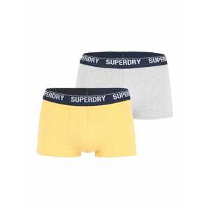 Superdry Boxerky  námornícka modrá / žltá / svetlosivá / biela