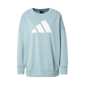 ADIDAS PERFORMANCE Športová mikina  svetlomodrá / čierna / biela