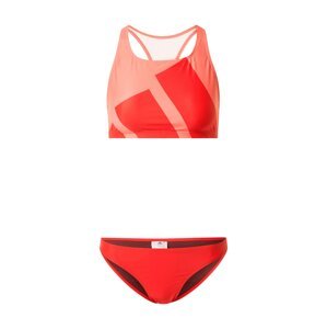 ADIDAS SPORTSWEAR Športové bikiny  červená / biela