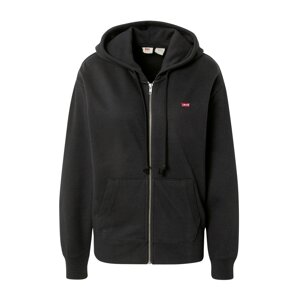 LEVI'S ® Tepláková bunda 'Standard Zip Hoodie'  červená / čierna / biela