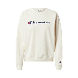 Champion Authentic Athletic Apparel Mikina  krémová / námornícka modrá / červená