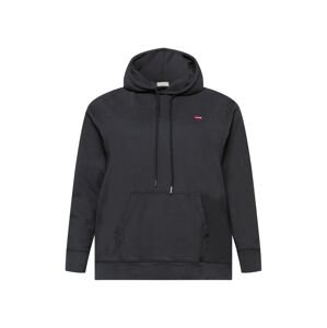 Levi's® Plus Mikina 'Standard Hoodie'  červená / čierna / biela