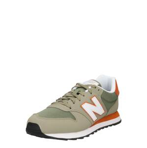 new balance Nízke tenisky '500'  kaki / tmavooranžová / biela