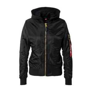 ALPHA INDUSTRIES Prechodná bunda  zlatá / červená / čierna / biela