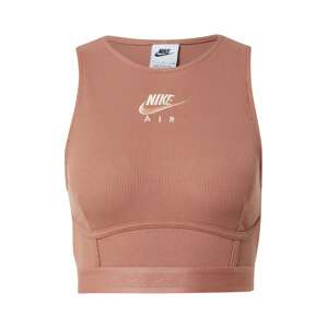 Nike Sportswear Top  béžová / mokka