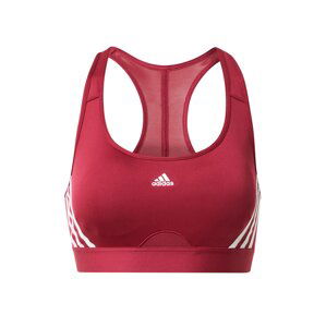 ADIDAS SPORTSWEAR Športová podprsenka  burgundská / biela