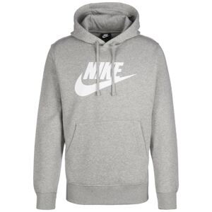 Nike Sportswear Mikina 'Club Fleece'  sivá / biela