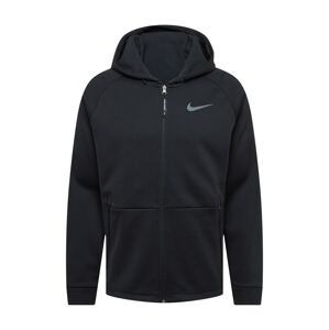 NIKE Outdoorová bunda  sivá / čierna