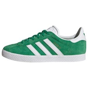 ADIDAS ORIGINALS Tenisky 'Gazelle'  jedľová / biela