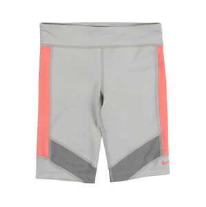 NIKE Športové nohavice  sivá / svetlosivá / koralová
