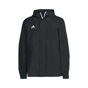 ADIDAS PERFORMANCE Športová bunda 'Entrada 22 All-Weather'  čierna / biela