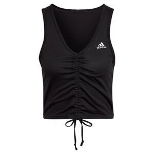 ADIDAS SPORTSWEAR Športový top  čierna / prírodná biela