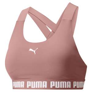 PUMA Športová podprsenka 'Feel It'  púdrová / biela