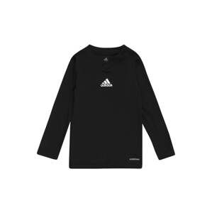 ADIDAS PERFORMANCE Funkčné tričko 'Team Base'  čierna / biela