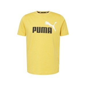 PUMA Funkčné tričko  horčicová / čierna / biela