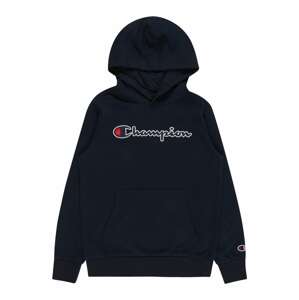 Champion Authentic Athletic Apparel Mikina  tmavomodrá / ohnivo červená / biela