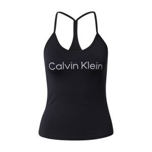 Calvin Klein Sport Športový top  sivá / čierna