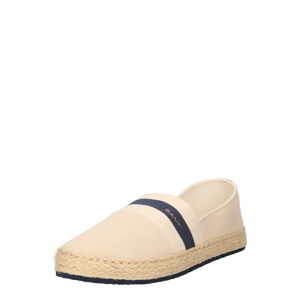 GANT Espadrilky 'Raffiaville'  béžová / námornícka modrá / zlatá