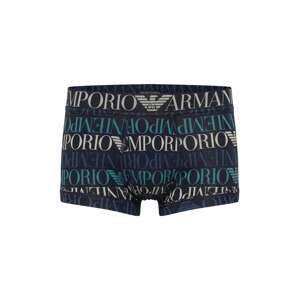 Emporio Armani Boxerky  námornícka modrá / tmavomodrá / nefritová / šedobiela