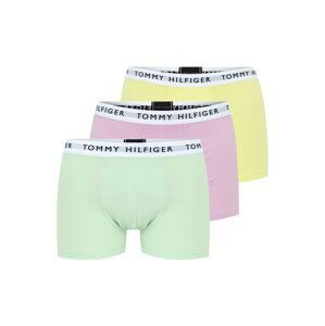 TOMMY HILFIGER Boxerky  svetložltá / pastelovo zelená / orchideová / biela