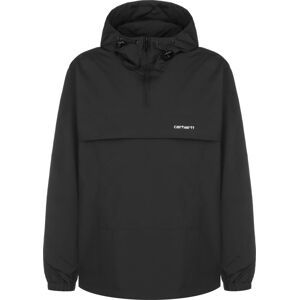 Carhartt WIP Prechodná bunda ' Windbreaker Pullover '  čierna / biela