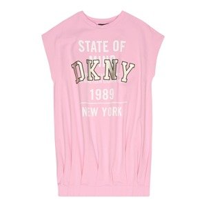 DKNY Šaty 'KURZARM KLEID'  zlatá / rosé / čierna / biela