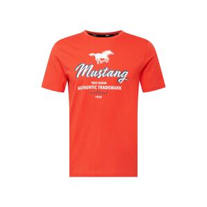 MUSTANG Tričko 'Alex'  námornícka modrá / červená / biela