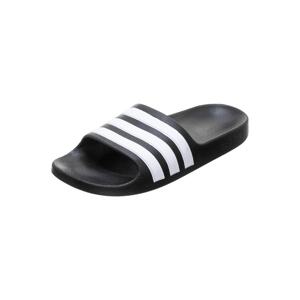 ADIDAS PERFORMANCE Plážové / kúpacie topánky 'ADILETTE AQUA K'  čierna / biela