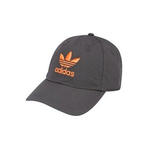 ADIDAS ORIGINALS Čiapka 'Adicolor Archive'  sivá / oranžová