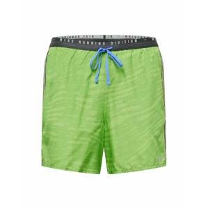 NIKE Športové nohavice 'Move to Zero'  modrá / zelená / čierna / biela