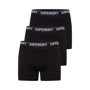 Superdry Boxerky  svetlosivá / čierna