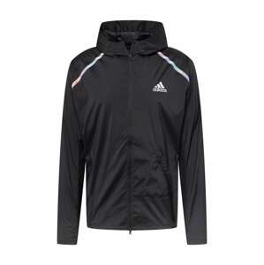 ADIDAS SPORTSWEAR Športová bunda 'Marathon'  čierna / biela