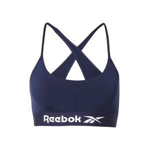 Reebok Sport Športová podprsenka  tmavomodrá / biela