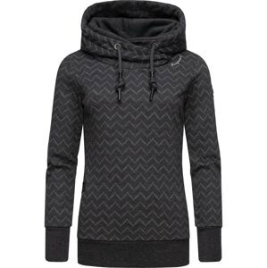 Ragwear Mikina 'Chevron'  sivá / čierna