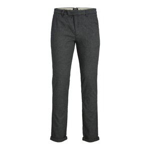 JACK & JONES Chino nohavice 'Olle'  tmavosivá