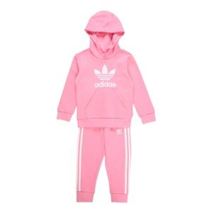 ADIDAS ORIGINALS Joggingová súprava 'Adicolor'  ružová / biela