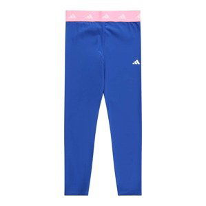 ADIDAS PERFORMANCE Športové nohavice  kráľovská modrá / staroružová / biela