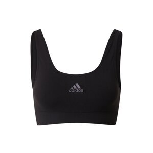 ADIDAS SPORTSWEAR Športová podprsenka  sivá / čierna