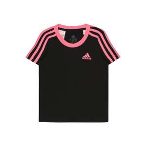 ADIDAS SPORTSWEAR Tričko  svetloružová / čierna