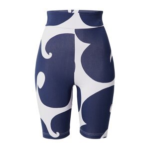 ADIDAS SPORTSWEAR Športové nohavice 'Marimekko Rib Knee '  tmavomodrá / biela