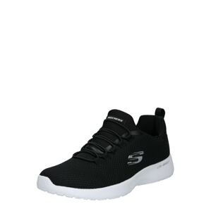 SKECHERS Nízke tenisky 'Dynamight'  čierna / biela