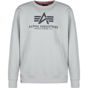 ALPHA INDUSTRIES Mikina  sivá / tmavosivá