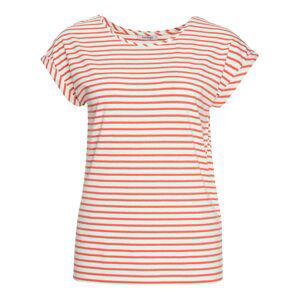 Orsay Tričko 'Stripy'  oranžová / biela