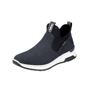 Rieker Slip-on obuv  námornícka modrá / tmavomodrá / biela