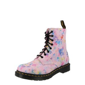 Dr. Martens Šnurovacie členkové čižmy  zmiešané farby / ružová