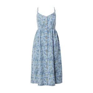 Oasis Letné šaty  modrá / svetlomodrá / svetlohnedá / kiwi