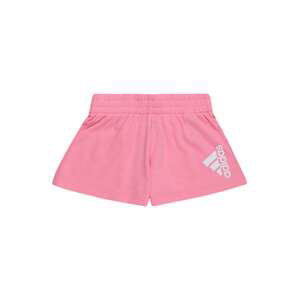 ADIDAS SPORTSWEAR Športové nohavice 'BOS'  ružová / biela