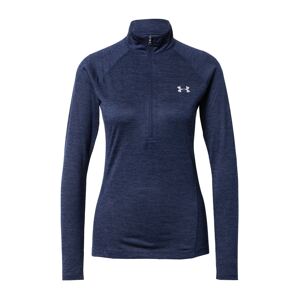 UNDER ARMOUR Športová mikina  tmavomodrá / biela