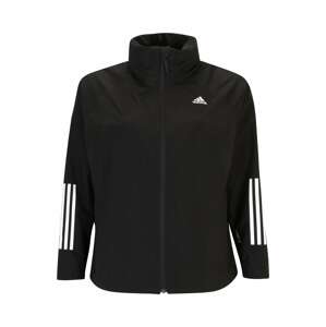 ADIDAS SPORTSWEAR Outdoorová bunda 'Bsc 3-Stripes Rain.Rdy '  čierna / biela